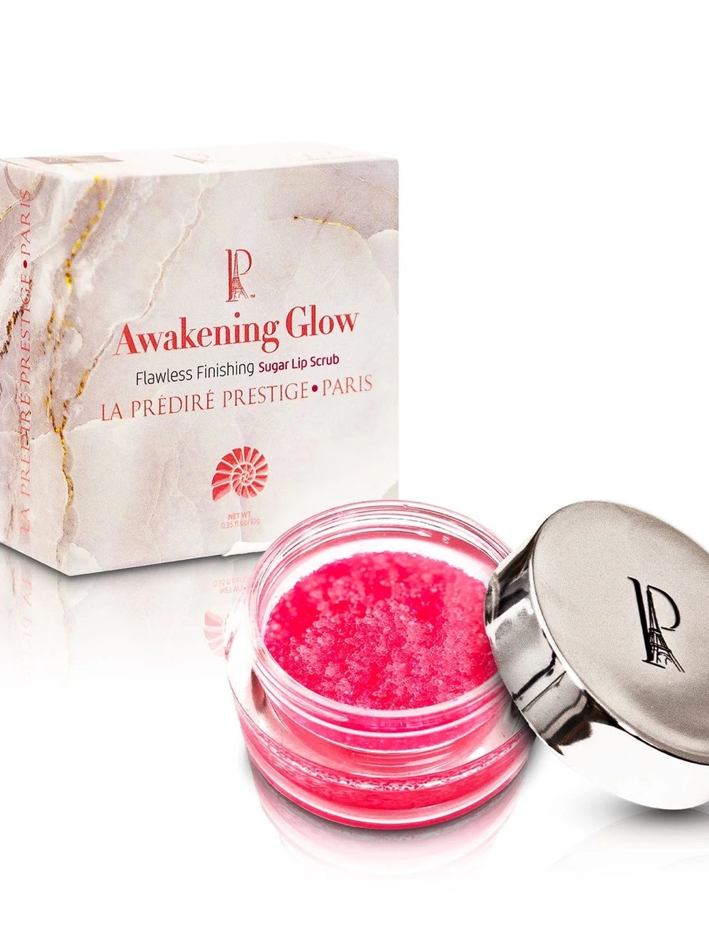 La Predire Prestige NIP Awakening Glow Pink Sugar Lip Scrub